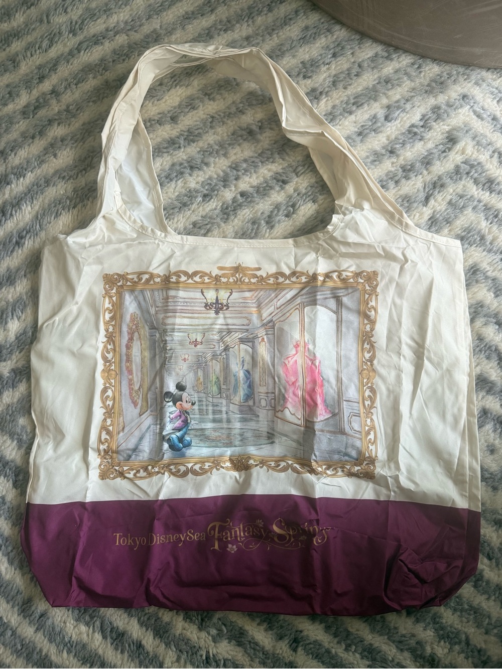 Tokyo Disney Sea Fantasy Spring/Gran Chateau Hotel Tote Bag, Unopened